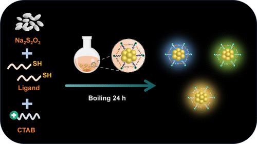 Surface Defects Modulated Multicolor Emission from Sulfur Quantum Dots for LED Display