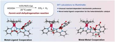 Deciphering the mechanistic landscape of formic acid dehydrogenation with the heterobimetallic Ir(iii)–Ni(ii) catalyst