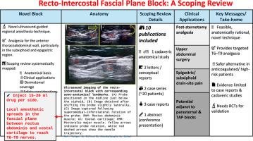 Recto-intercostal fascial plane block: A scoping review