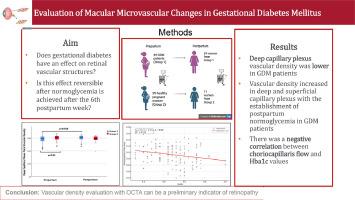 Evaluation of macular microvascular changes in gestational diabetes mellitus