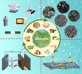 Biomass-derived carbon-based catalysts for electrochemical production of hydrogen peroxide