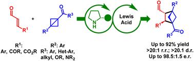 Aminocatalytic enantioselective [2 + 2] cycloaddition of Bicyclo[1.1.0]butanes and α,β-unsaturated aldehydes