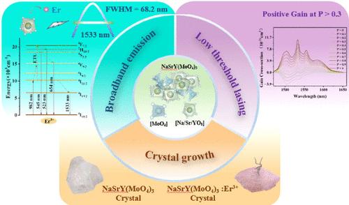 Growth, Structural, First-Principles Calculations and Spectroscopic Characterization of Undoped and Er3+-Doped NaSrY(MoO4)3 Disordered Laser Crystals