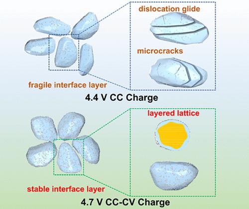 High-Voltage Induced Stable Interface Promoting Electrochemical Performance for Halide-Based All-Solid-State Batteries