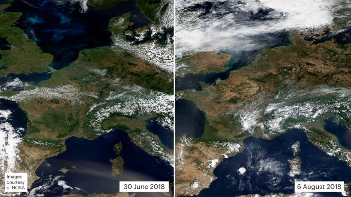Heat extremes amplify flash drought impacts on ecosystems