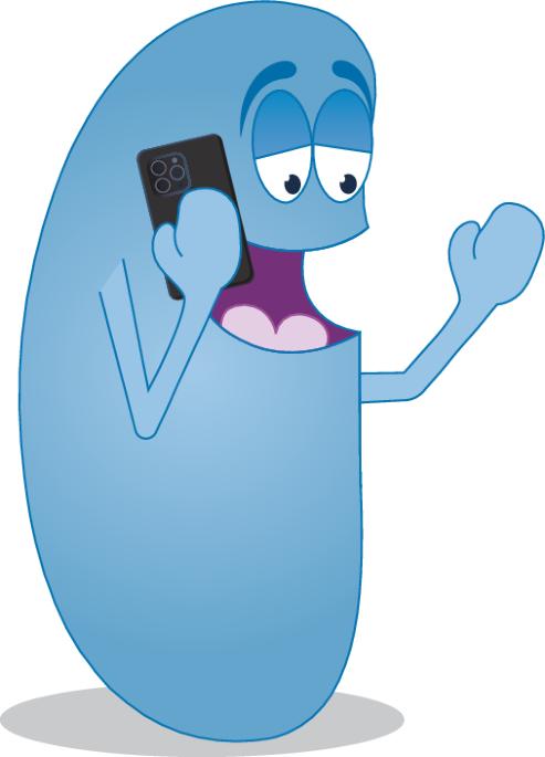 Switching bacteria on via a smartphone