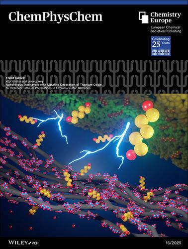 Front Cover: Nanofibrous Interlayers with Ultrafine Decoration of Titanium Oxide to Intercept Lithium Polysulfides in Lithium–Sulfur Batteries (ChemPhysChem 16/2025)