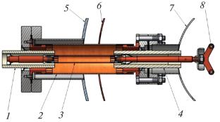 Calculations and Testing of the Electrical Strength of Collet Inputs of Magnetic Kickers of the Nuclotron