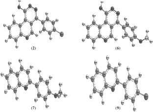 Effect of the Structures of Pyridazino[4,5-c]quinoline and Quinoline Derivatives on Their Sorption by Octadecyl Silica Gel