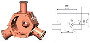 Single-Mode 350-MHz Cavity for a Storage Ring of the SILA Megaproject