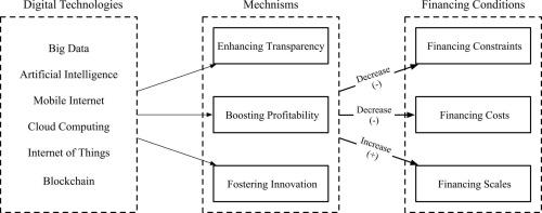 The financial benefits of digital technology adoption: Evidence from large language model