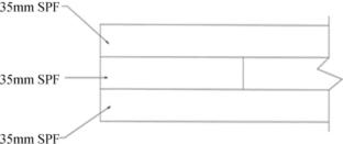 Fire performance comparison of bamboo-wood composite and spruce-pine-fir cross-laminated timber panels