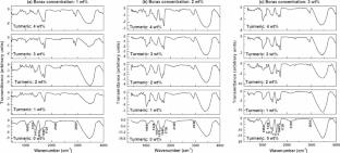 Spectroscopic, thermal and sorption characterization of poly(vinyl alcohol)-borax hydrogels with incorporated turmeric