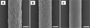 Biocompatible CMC-based hydrogel fiber systems: swelling control via trivalent ionic crosslinking