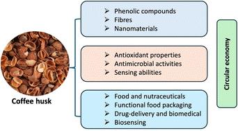 Bioactive compounds in coffee husk: extraction, functional properties, applications, and sustainable approach in circular economy
