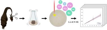 Development of a matrix-matched standard for the elemental analysis of human hair by LA-ICP-MS