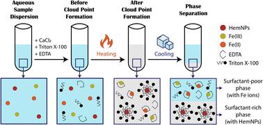 Selective separation and quantification of hematite nanoparticles and ionic iron via cloud point extraction and flame atomic absorption spectrometry