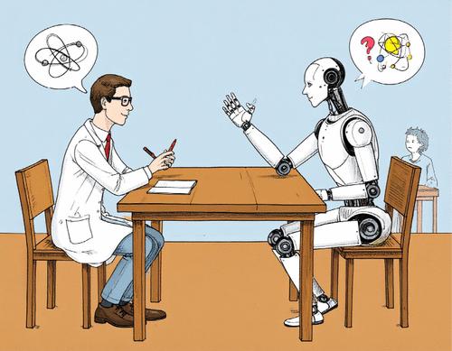 No Such Things as Sodium and Chlorine Atoms: A Debate with Copilot