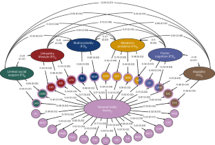 Uncovering the multivariate genetic architecture of frailty with genomic structural equation modeling
