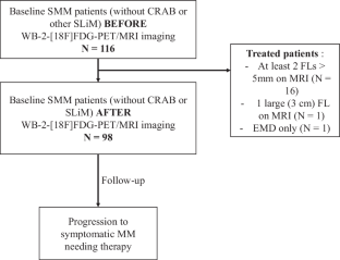 Simultaneous whole-body multi-parametric 2-[18F]FDG-PET/MRI in smoldering multiple myeloma assessment: diagnostic and prognostic impact