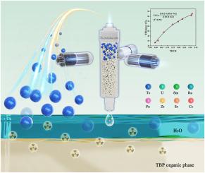 Determination of 99Tc in TBP phase in spent nuclear fuel reprocessing with plastic scintillation resin