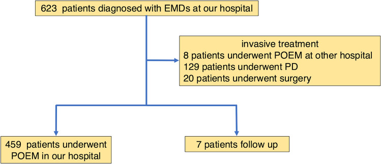 Factors associated with the development of bacterial pneumonia and the preventive potential of peroral endoscopic myotomy in patients with esophageal motility disorders: a case-control study.