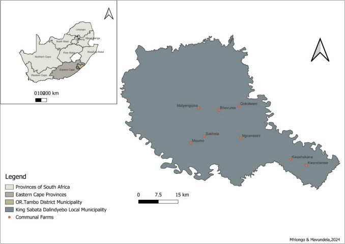 Anthelmintic resistance in gastrointestinal nematodes on communally reared sheep farms of the King Sabata Dalindyebo Municipality, South Africa.