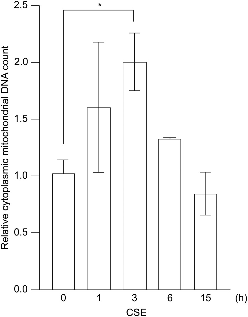 Cigarette Smoke Extract-Induced Necroptosis Causes Mitochondrial DNA Release and Inflammation of Bronchial Epithelial Cells.