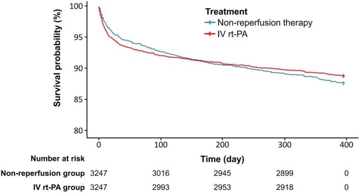 One-Year Outcomes After Intravenous Recombinant Tissue Plasminogen Activator for Ischemic Stroke: A Real-World Study.