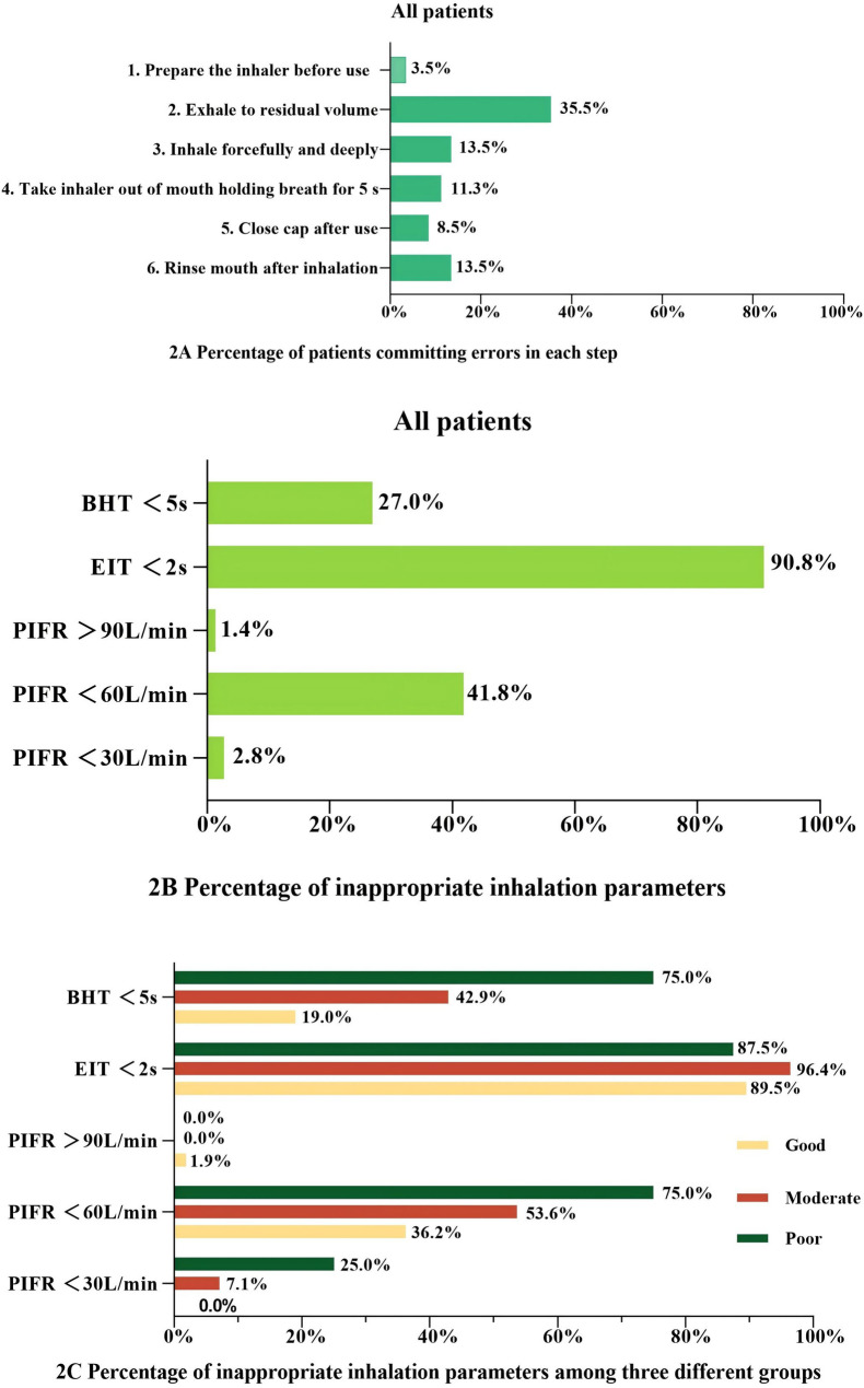 Technical evaluation of Turbuhaler<sup>®</sup> use in children with bronchial asthma: combination of a checklist and inhalation parameters.