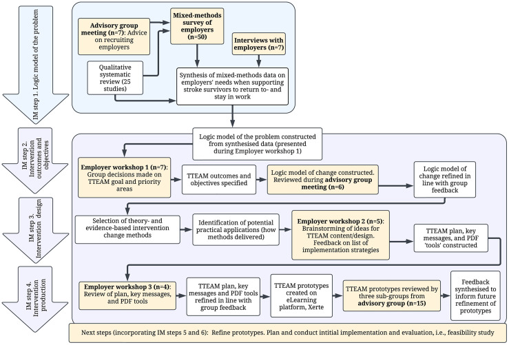 Development of a digital, self-guided return-to-work toolkit for stroke survivors and employers using intervention mapping.