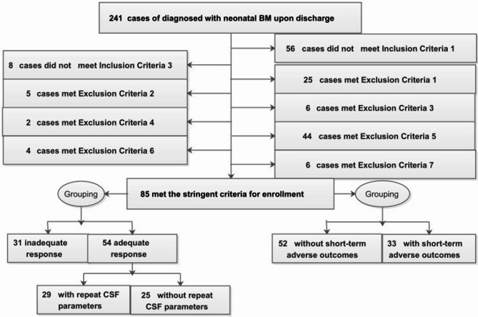 Early prognostic value of repeat CSF parameter measurements in neonatal bacterial meningitis following initial antimicrobial therapy.
