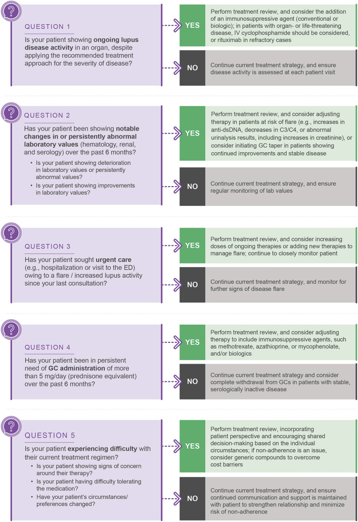 The Lupus Check 5 Tool: A Practical Approach to Initiating Treatment Reviews in Systemic Lupus Erythematosus.