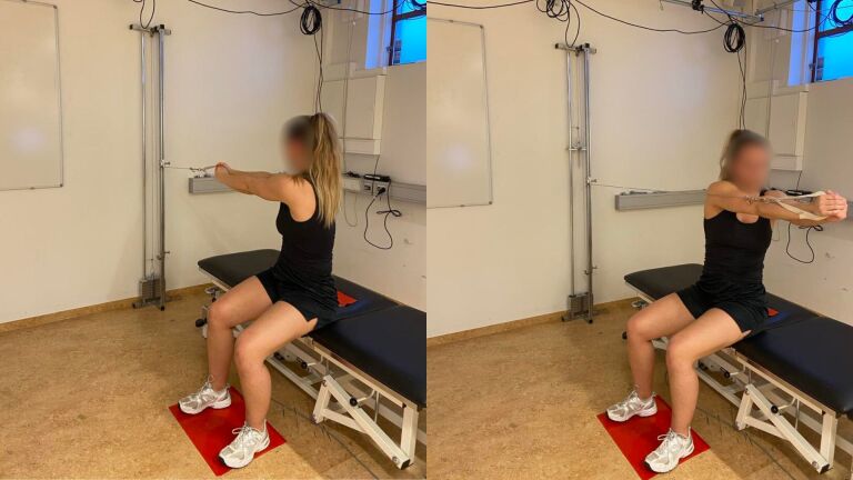 The Association Between Internal and External Shoulder Load, Pre-season Strength and Power, with Shoulder Problems in Female Handball Players.