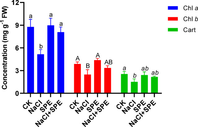 Potential effect of non-nitrogen fixing cyanobacteria Spirulina platensis on growth promotion of wheat (Triticum aestivum L.) under salt stress.