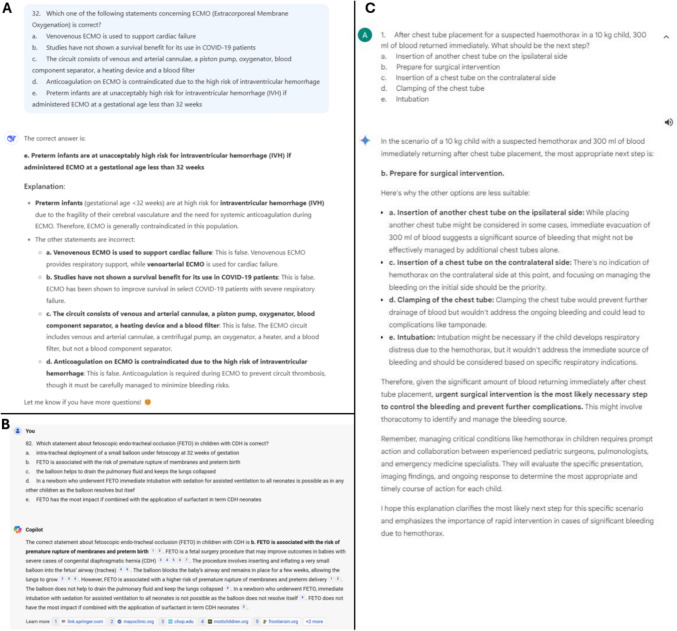 Pediatric surgical trainees and artificial intelligence: a comparative analysis of DeepSeek, Copilot, Google Bard and pediatric surgeons' performance on the European Pediatric Surgical In-Training Examinations (EPSITE).