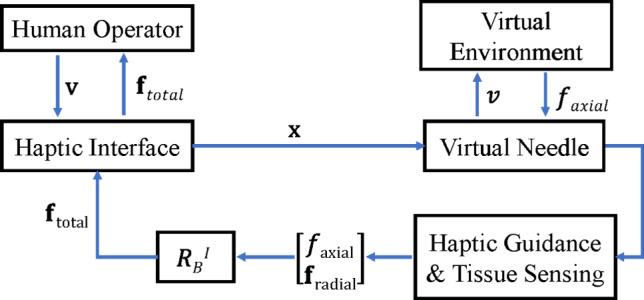 Experimental evaluation of virtual needle insertion framework with enhanced haptic feedback.