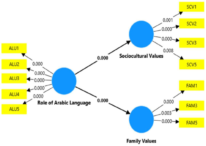 Investigating the role of Arabic language in sustaining socio-cultural identity and family values in Emirati society.