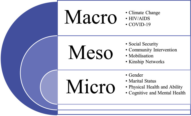 Food insecurity among older persons in the Southern African Development Community: a scoping review.