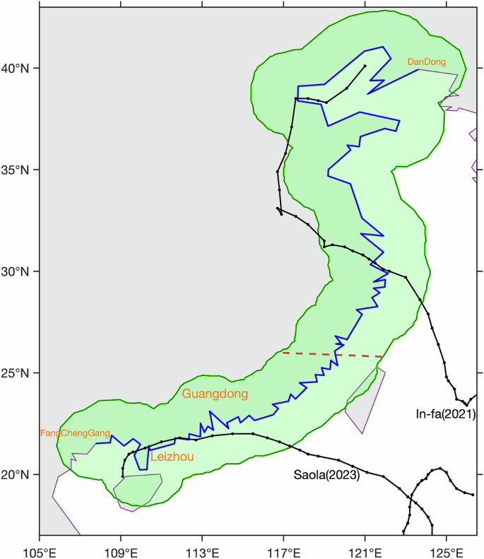 Increasing tropical cyclone residence time along the Chinese coastline driven by track rotation