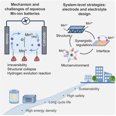 Aqueous manganese-ion batteries: The past, present, and future