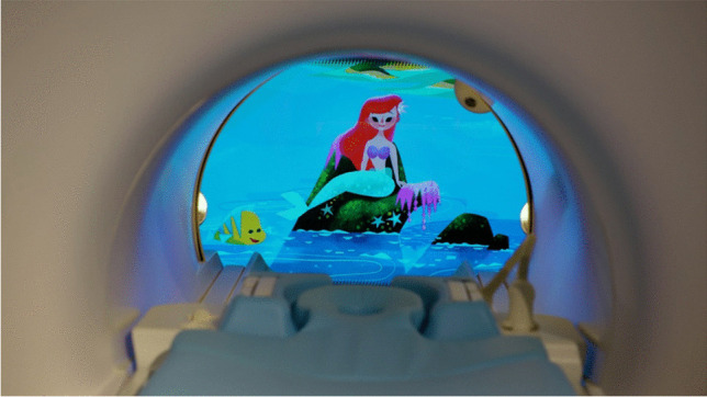 Magnetic resonance imaging related anxiety and workflow: impact of a child-friendly audio-visual intervention.