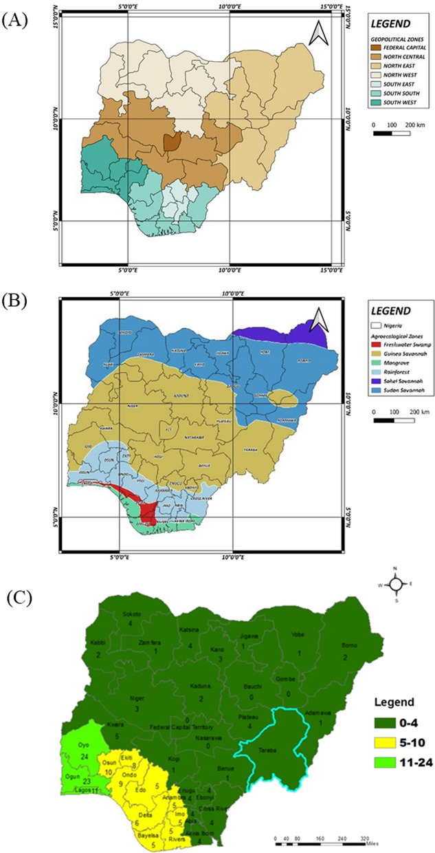 Ethnobotanical uses of plants in Nigeria: an analysis of current research trends and patterns.