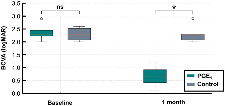 Early prostaglandin E<sub>1</sub> treatment improves visual outcomes in central retinal artery occlusion: a retrospective study.