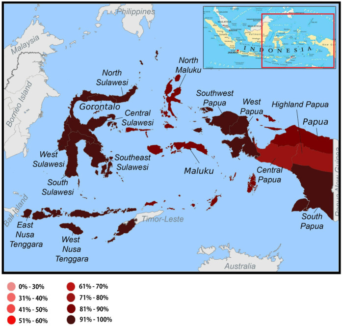 Determinants of non-use of antenatal care services in eastern Indonesia: analysis of the 2023 Indonesia health survey.