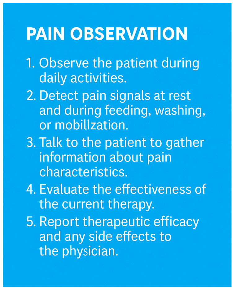 Management of Chronic Pain in Elderly Patients: The Central Role of Nurses in Multidisciplinary Care.