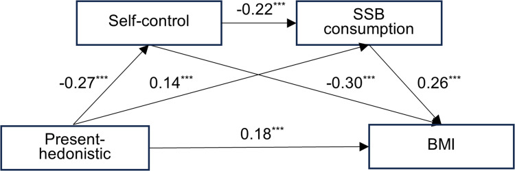 Time Perspective and BMI: The Mediating Roles of Self-Control and Sugar-Sweetened Beverage Consumption.