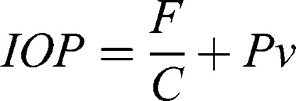 Intraocular Pressure Equations Utilizing Aqueous Fluid Flow and Flow Facility in the Steady-State and Time-Dependent Domains.
