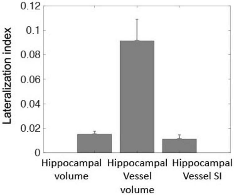 Hippocampal vascular supply and its mediating role in systemic physiological influences on hippocampal volume.