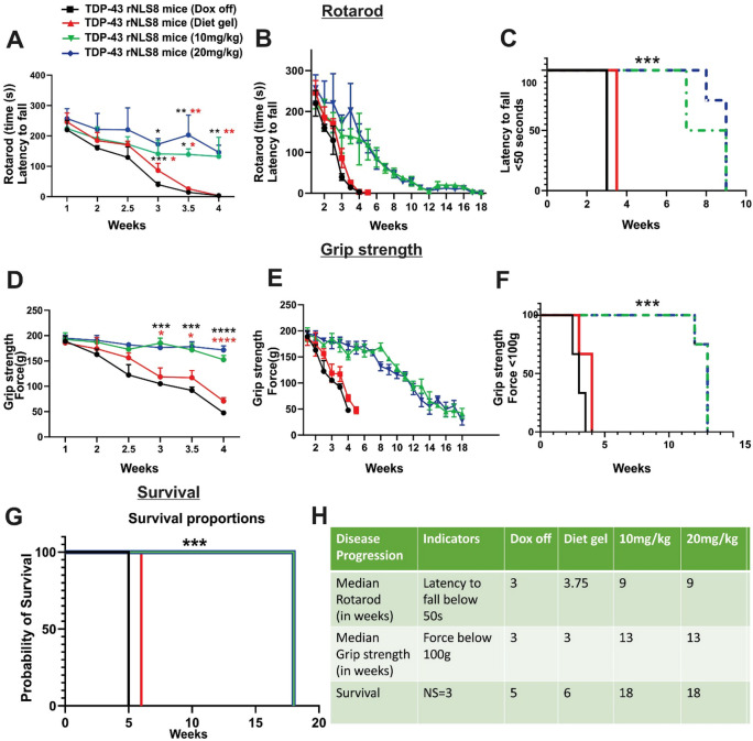 A Slower-Progressing TDP-43 rNLS8 Mouse Model for ALS: Implications for Preclinical and Mechanistic Studies.
